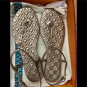 Tory Burch Marion Quilted Sandals